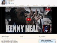 Tablet Screenshot of kennyneal.net